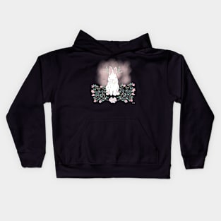 Magnolia Bunny (edited) Kids Hoodie